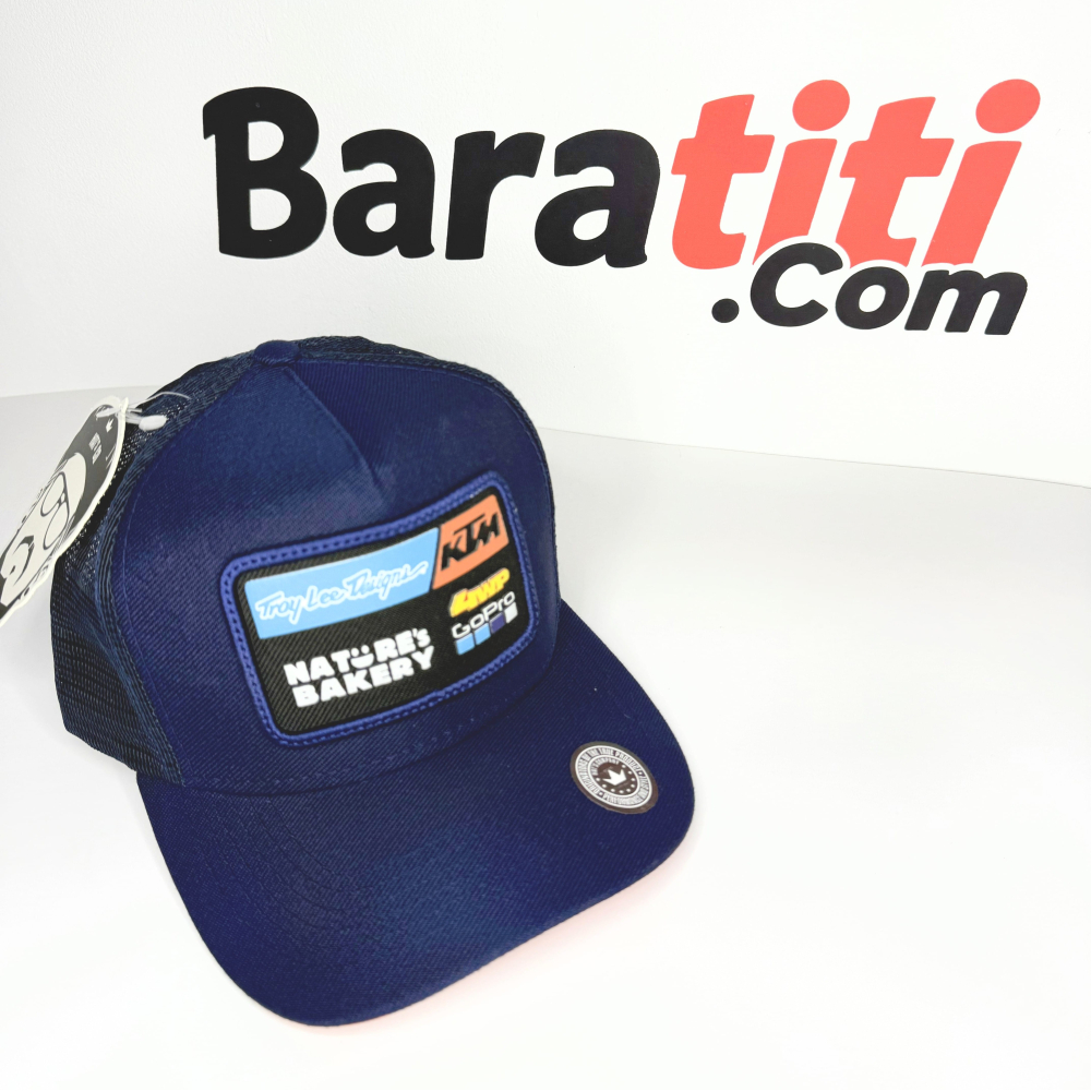 Gorra Troy lee importada azul