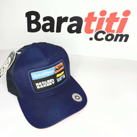 Gorra Troy lee importada azul