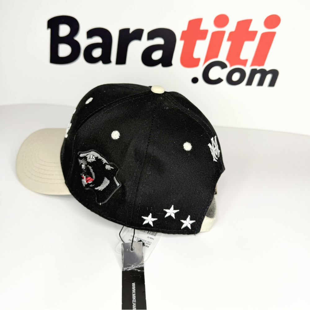 Gorra AM bordada negra importada