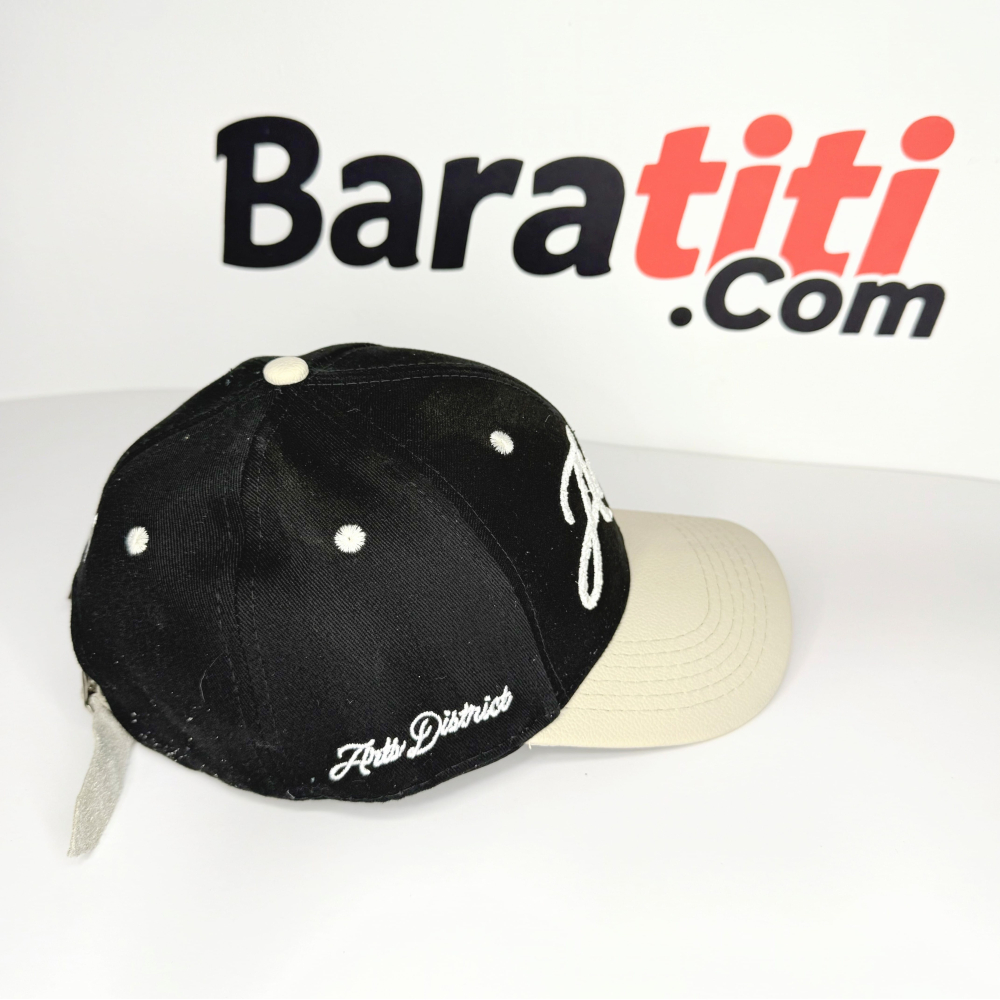 Gorra AM bordada negra importada
