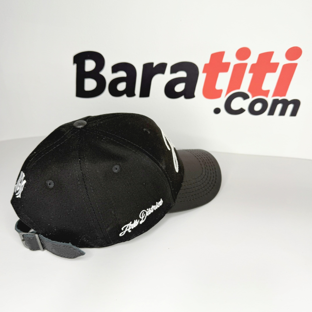 Gorra AM bordada negra importada