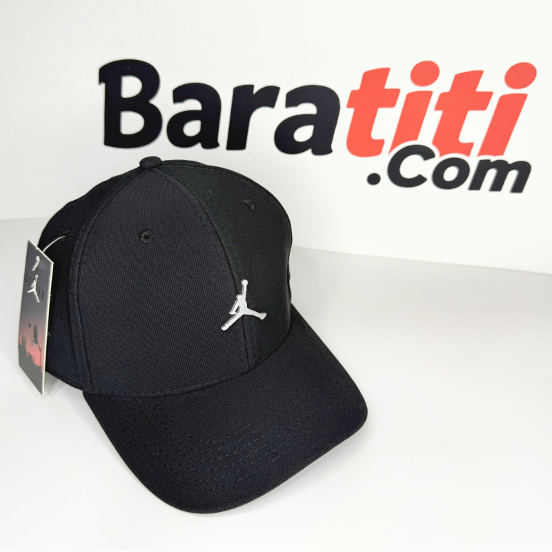 Gorra jrdn chapita negra importada