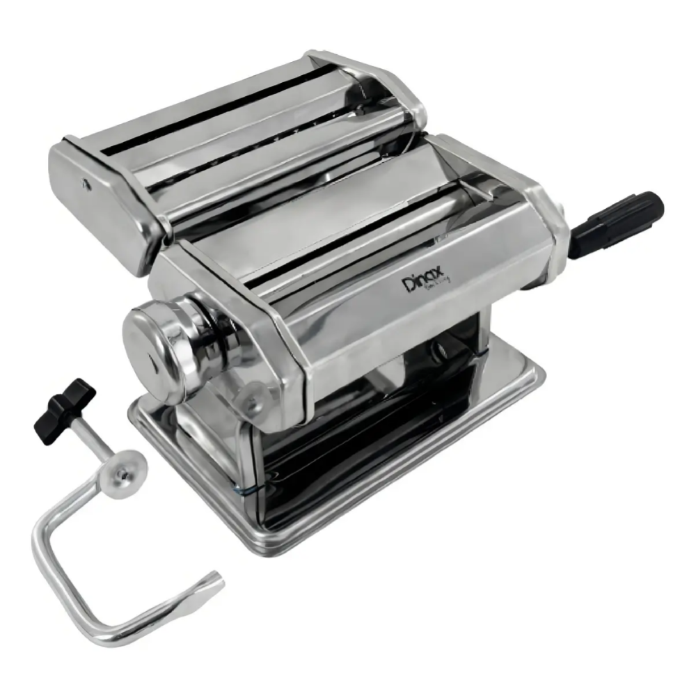 Máquina de Pastas Dinax Manual Acero Inoxidable Rodillo Ajustable