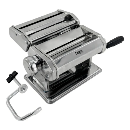 Máquina de Pastas Dinax Manual Acero Inoxidable Rodillo Ajustable